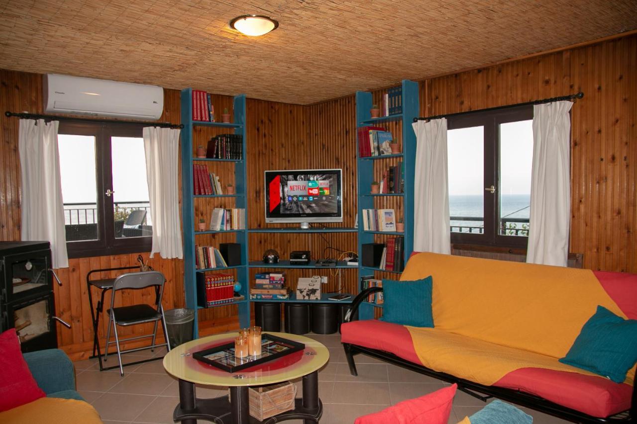 Summer Dream Cottage, 2Br, Beautiful Sea View Móchlos Exterior foto